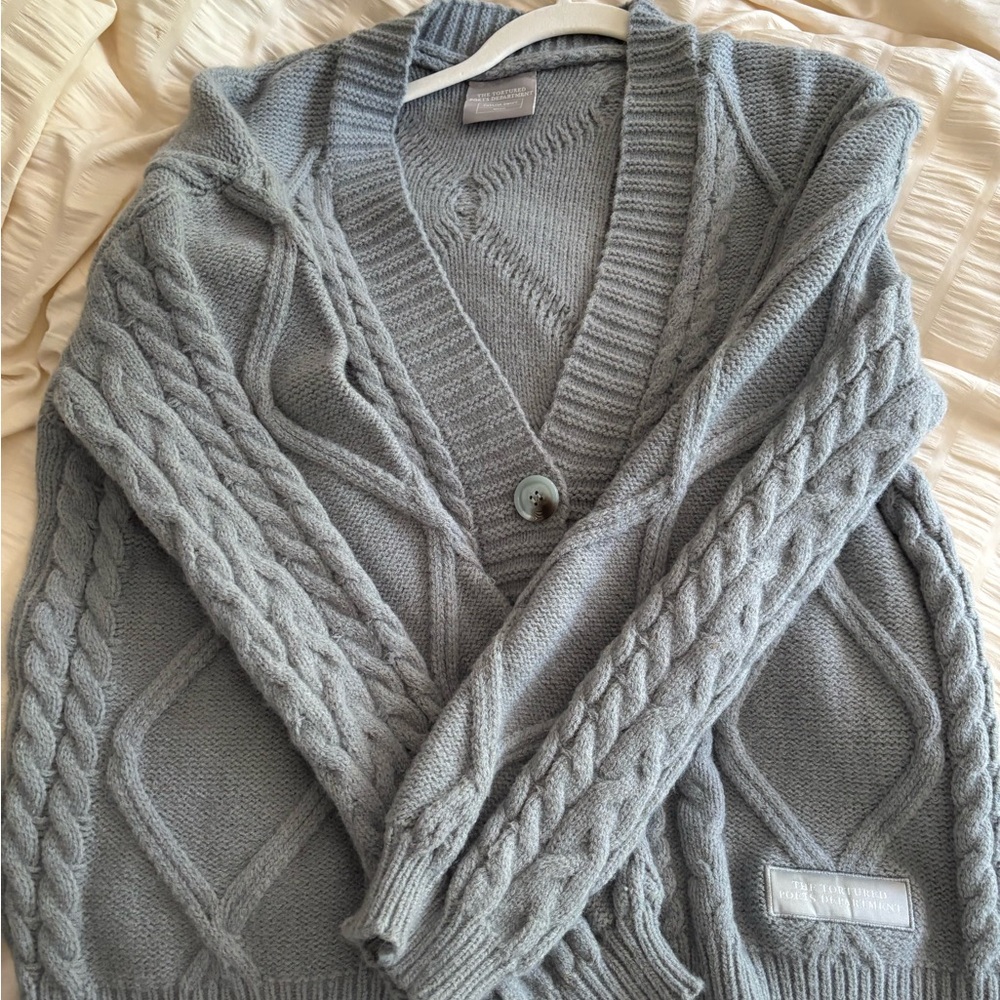 Taylor Swift Tortured Poets Department cardigan - Picture 2 of 5